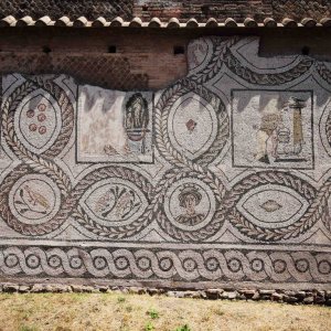 Ostia Antica Mosaik
