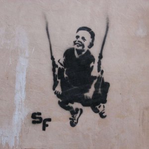 Graffiti in Trastevere