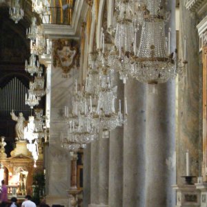 Kronleuchter in der Santa Maria in Aracoeli