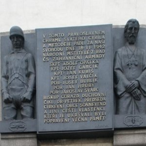 Prag Gedenksttte fr die Heydrich-Attentter