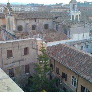 Blick von der Terrasse des San Francesco in Trastevere