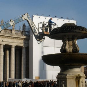 Brunnen auf dem Petersplatz