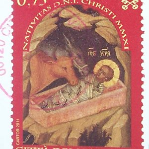 Vatikan-Briefmarken (vom Grauen)