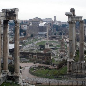 Musei Capitolini: Blick auf das Forum Romanum