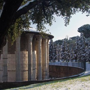 Tempel des Hercules Victor auf Forum Boarium