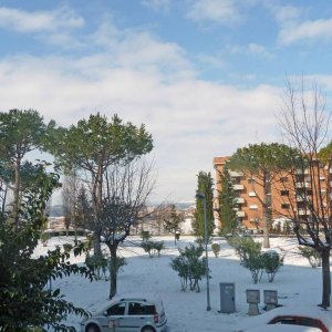 Schnee in Rom Februar 2012
