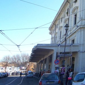 Staz. Trastevere bzw. Piazza Flavio Biondo