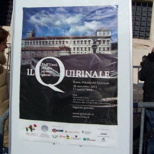 Quirinal: Sonderausstellung "150 Jahre Italien"
