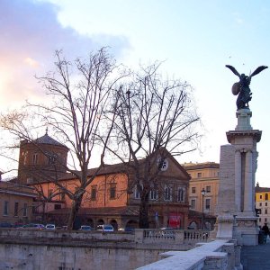 Abend am Tiber