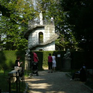 Villa Pisani - Auf dem Weg zum Labyrinth