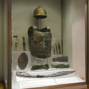 Diokletianstherme - Aus dem Grab eines etruskischen Kriegers