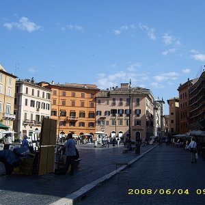 Piazza Navona am Morgen