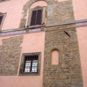 Arezzo - Bischofspalast am Domplatz