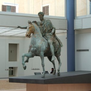 Kapitolinische Museen - Reiterstandbild Marc Aurelius