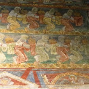 S. Giovanni a Porta Latina, Fresken