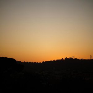 Sonnenuntergang vom Monte Pincio