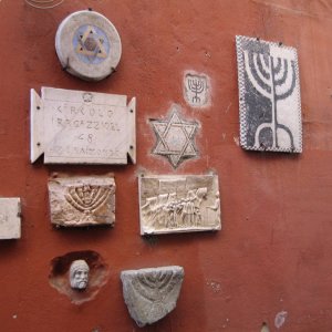 Quartiere Ebraico simboli