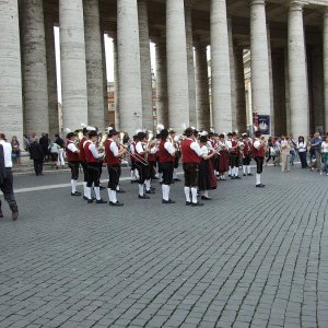 Blasmusik am Petersplatz
