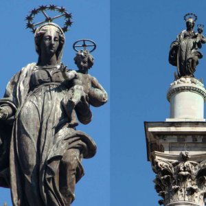 Marienfigur vor Maria MAggiore