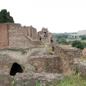 Palatin Blick zu Caracalla Thermen