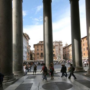 Pantheon Blick auf P.d. Rotonda