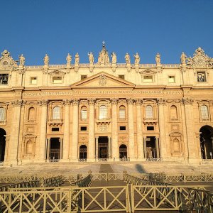 Petersdom und Petersplatz