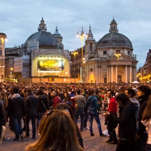 Piazza del Popolo Flash Mob