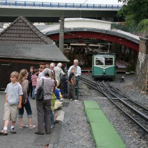 17.7.08, Talstation: 125 Jahre Drachenfelsbahn