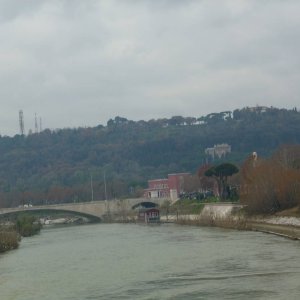 Radtour am im Tiber