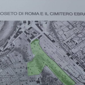 Parco di Roseto, mappa di Cimitero hebraico