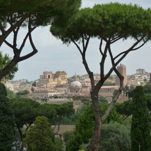 Aventino, Blick auf das antike Rom