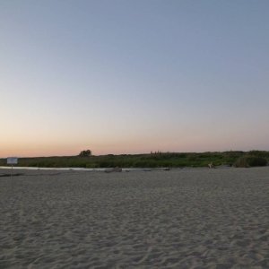 spiaggia e mare di Fregene