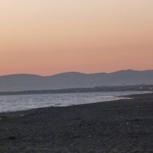 spiaggia e mare di Fregene