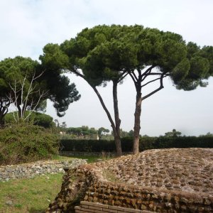 Via Appia Antica, Grabdach