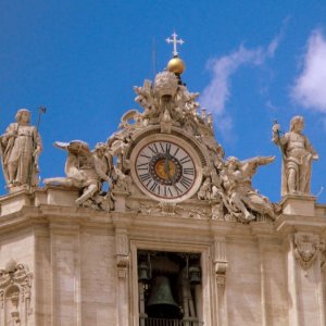 Die Uhr auf San Pietro