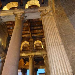 Das Dach des Pantheon