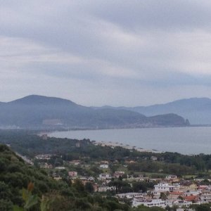 Blick aufs Meer vom Monte Circeo