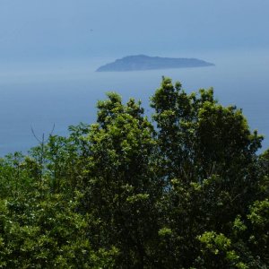 pontinische Inseln, Blick vom Monte Circeo