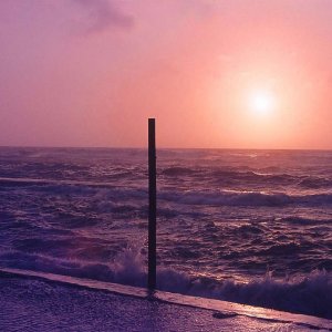 Ostia Lido Sonnenuntergang