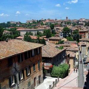 Perugia Blick ber Dcher