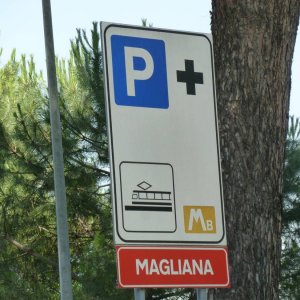 Metrostation EUR Magliana