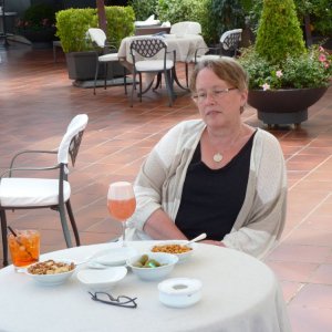 Dachterrasse des Grandhotel Minerva