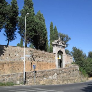 Calixtus-Katakomben, Eingang Via Ardeatina