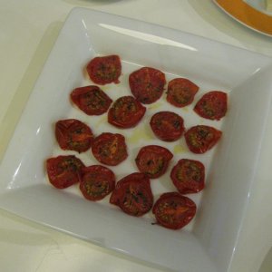 Halbgetrocknete Tomaten