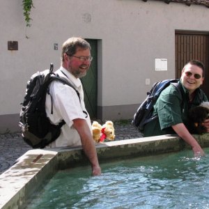 Wasserspiele in Steyr