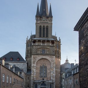 Aachen Dom Westturm