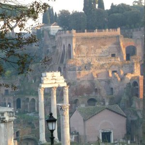 Blick bers Forum Romanum