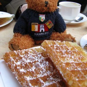 Piet in L mit Waffeln