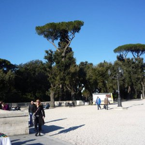 Pincio, Parco Villa Borghese