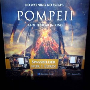 Filmplakat Pompeji